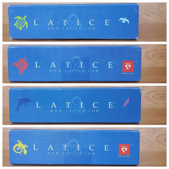 Adacio LATICE Family Strategy Party Board Game Unused Unpunched Complete - Picture 10 of 10